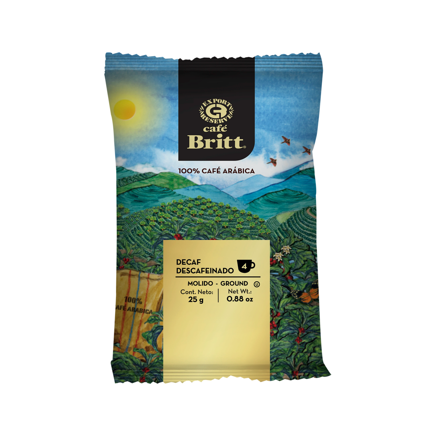 Café Britt Descafeinado